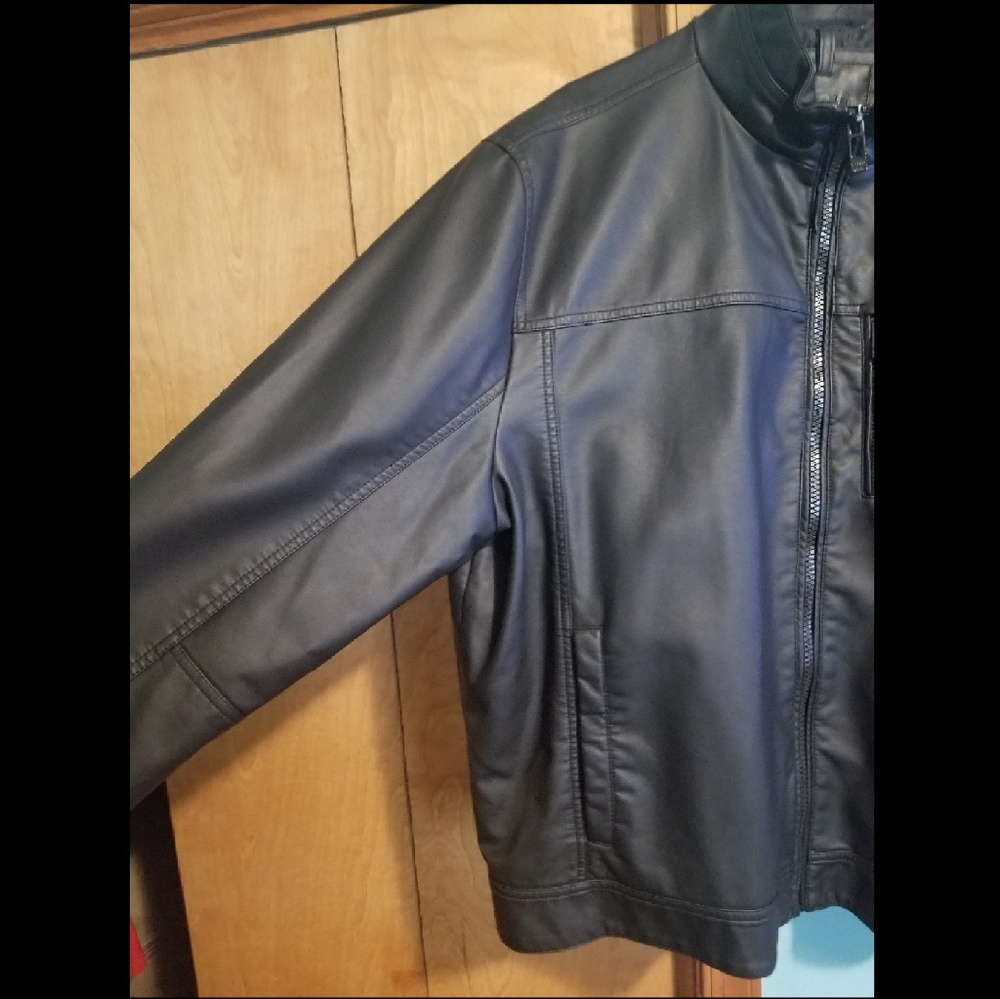 Calvin Klein leather Jacket XXL
